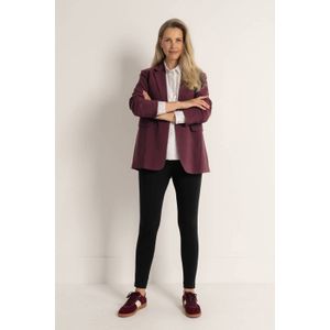 CLAUDIA BY CLAUDIA STRÄTER - Skinny High Waist Legging - Zwart - Fijn Gebreid