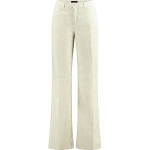 Claudia Sträter - Wide Leg High Waist Broek - Ecru