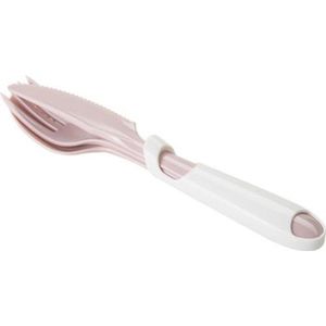 Hega Campingbestek Gourmet 18 Cm Pastelroze 4-delig