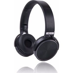 Wireless Stereo super bass Headphones FM Radio MP3 N95BT kleur Zwart