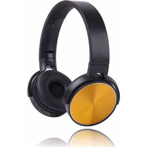 Wireless Stereo super bass Headphones FM Radio MP3 N95BT kleur Goud
