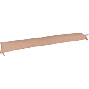 Tochtstopper voor Deuren - 90 cm - Tochtwering - Tochtrol - Tochtkussen - Tochthond - Niet klevend - Isolerend - Tochtstopper - Beige