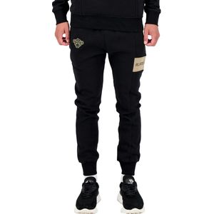 Black bananas commander joggingbroek in de kleur zwart.