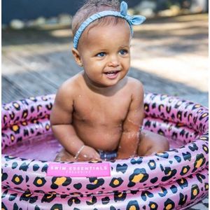 Swim Essentials Baby Zwembad - Leopard - Panterprint - Rosé Goud - 60 cm