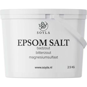 Epsom Zout - 2,5 KG - Badzout - Epsom Salt - Magnesiumsulfaat