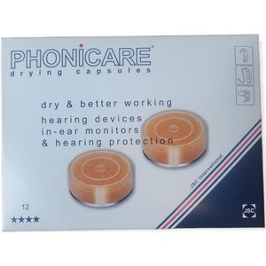 Phonicare - Droogcapsule - Grootverpakking - 12 Stuks