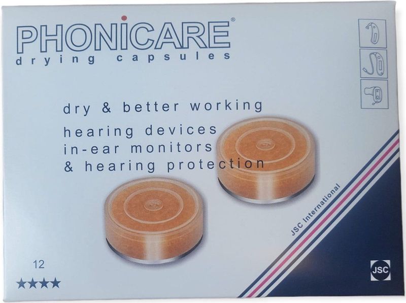 Phonicare - Droogcapsule - Grootverpakking - 12 Stuks