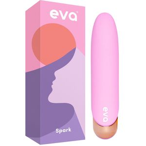 Eva® Spark - Bullet Vibrator - Krachtige Clitoris Stimulator - Vibrators voor vrouwen & koppels - Fluisterstil & Discreet Bezorgde - Sex toys voor vrouwen - Erotiek - Seksspeeltjes - Blossom Edition