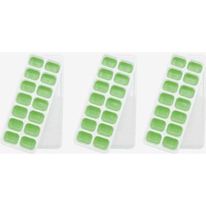 IJsblokjesvorm met deksel - Flexibele Siliconen - BPA-vrij - Voor