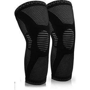 De Millennials kniebrace 1 pair (2 stuks)- Maat L (51-58cm)- voor dames en heren- orthopedische - nuttig bij herstellen - ACL en artritis- bandage knieën voor hardlopen - wandelen- joggen - sport - volleybal