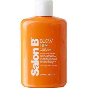Salon B - Blow Dry Cream - 200ml - Hittebeschermer - Versterkt en Voedt Haar
