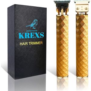Krexs Gouden Baardtrimmer - Tondeuse - Trimmer - Scheerapparaat - Haartrimmer – Bodygroomer - Baard