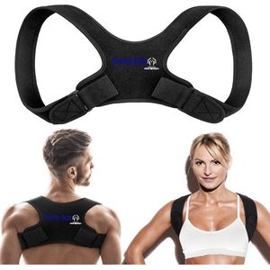 Healthy Body Designed By Fitnation® - Postuur Corrector - Houding Correctie - Houding corrector tegen Rugklachten – Verstelbare Rugband
