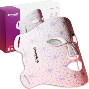 Panacea Light Therapy - Gezichtsmasker - Rood - 520 LED Bulbs - Quattro Chip Technologie