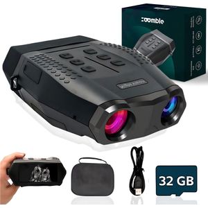 Zoomble - Nachtkijker PRO - Digitale Camera - Infrarood CMOS Sensor - Inclusief 32GB SD Kaart