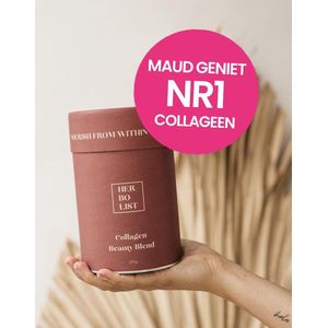 Collageen poeder met vitamine C en hyaluronzuur - Stralende, gehydrateerde en jeugdige huid - 100% natuurlijk - 200 gram