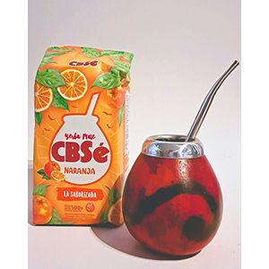 Yerba Mate Starterspakket - 1 x 500 gram Yerba Mate + Kalebas + Bombilla