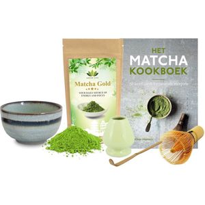 Japanse Matcha Cadeau Set - Het perfecte cadeau! ✔ Vandaag besteld, morgen in huis ✔ Gratis Matcha Boek bij uw bestelling!