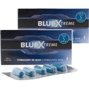 BlueXtreme | De Bekende Sterke Erectiepil Voor Mannen - 10 capsules - Zelfde sterkte als Viagra, op 100% natuurlijke basis