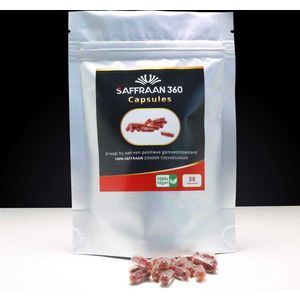 Saffraan Capsules 60 stuks | 100% Pure Saffraan Capsule zonder vulmiddel