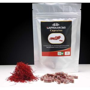 Positief Saffraan Capsule 90 stuks | | 100% Pure Saffraan Capsule zonder vulmiddel