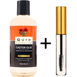 Qure Natural Oil - Castor Olie - 100ml - Biologisch - Koudgeperst - Wonderolie