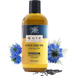 Black Seed Oil 100ml | Zwarte Komijnolie | 100% Puur & Onbewerkt | Zwarte Komijnzaadolie | Nigella Sativa Olie