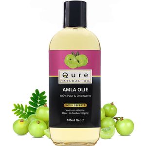 Amla Oil 100ml | Biologisch | 100% Puur & Onbewerkt | Amla Olie voor Haar, Gezicht en Lichaam | Huidolie | Haarolie