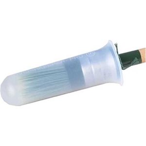 Brushkeeper PRO 18, Verfkwasthouder, 12 stuks maat 18 in handig gripzakje, Handig, Duurzaam en Voordelig. Resistent voor Thinner, Terpentine, Lijnzaadolie etc.