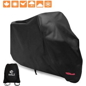 W&Z Scooterhoes / Motorhoes Universeel voor alle Scooters / Motors - Waterdicht voor buiten - Scooter Hoes - Motor Hoes 125x245x105cm - Incl. Opbergzak