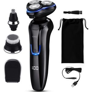 Scheerapparaat - AG210 - Scheerapparaat met Trimmer - Nat & Droog Scheren - Baardtrimmer