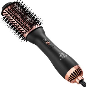 Mellian 4-in-1 - Föhnborstel - Keramisch Titanium Airstyler - VolumAir Magic Brush - Stijlborstel