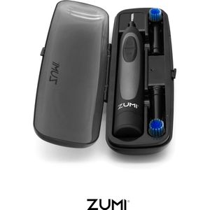 Zumi - Elektrische Tandenborstel - Travel Case - Incl. extra opzetborstel - Oplaadstation - Zwart