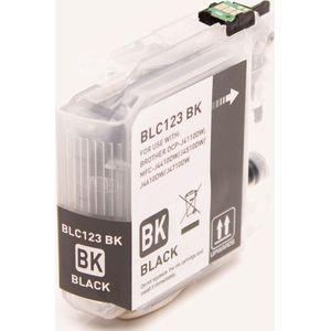 Inkmaster Huismerk Premium cartidge voor Brother LC 121 LC 123 BK XL Zwart Brother DCP-J132W, DCP-J172W, DCP-J152W, DCP-J552DW, DCP-J752DW, DCP-J4110DW, MFC-J4410DW, MFC-J4510DW, MFC-J4610DW, MFC-J470DW, MFC-J4710DW, MFC-J650DW