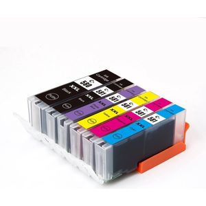 Inktcartridges geschikt voor Canon PGI-580/CLI-581XL+Fotoblauw|Multipack