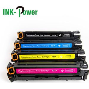 Multipack XL Laser toner cartridges Geschikt voor HP (128A) CE-320A, CE-321A, CE-322A en CE-323A | Geschikt voor HP Color Laserjet Pro CM1410, CM1415FN, CM1415FNW, CM145, CP1520, CP1525, CP1525N, CP1525NW