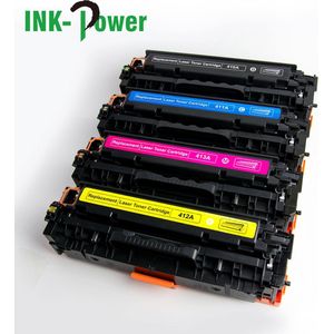 Multipack Toner Geschikt voor HP 305A / 305X | CE410A, CE411A, CE412A en CE413A | Geschikt voor HP LaserJet Pro 300 / 400 series color M351A - MFPM375nw - M451dn - M451dw - M451nw - M475dn - M475dw