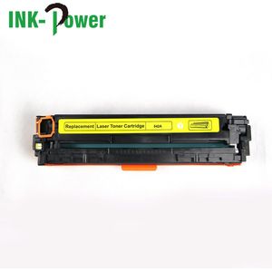 Toner Cartridge Geel Geschikt voor HP (125A) CB-542A | Geschikt voor HP Color LaserJet CP1213, CP1214, CP1215, CP1216, CP1217, CP1513n, CP1514n, CP1515n, CP1516n, CP1517ni, CP1518ni, CP1519ni, CM1300MFP, CM1312MFP