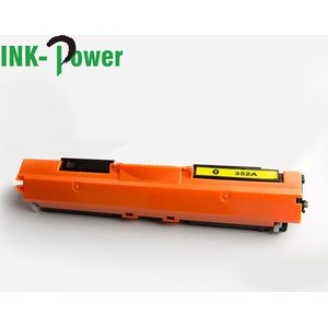 Toner Cartridge Geel Geschikt voor HP 130A / (CF350A, CF351A, CF352A en CF353A) | Geschikt voor HP Color Laserjet Pro MFP M176N, M177FW & M170 Series