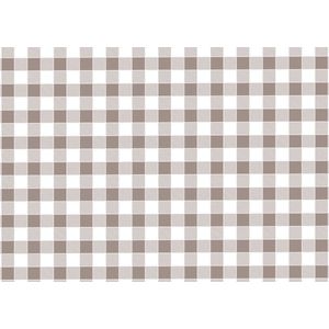 Wicotex-Tafelpapier op rol Damastpapier 120cm x 8mtr. Ruit grijs