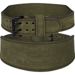 Barbelts Gewichthefriem Venom - Weightlifting belt - Echt leder - Fitness riem - Maat S