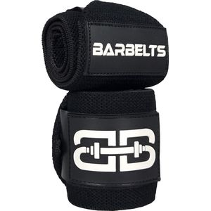 Barbelts Wrist wraps - zwart - 55cm