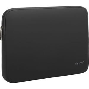 Laptophoes 17.3 inch - Macbook / IPad / Thinkpad - Sleeve met ritssluiting - zwart