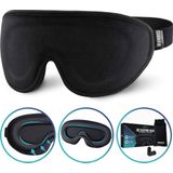 Somnifiq Slaapmasker - Luxe 3D Oogmasker - Zijden Slaapmasker - Traagschuim - 100% Verduisterend - Voor Mannen en Vrouwen