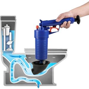 Afvoerontstopper - Multifunctionele Ontstopper - Met 4 Opzetstukken