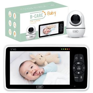 B-Care Star Supreme - Babyfoon Met Camera - 5.0 Inch HD Baby Monitor - Uitbreidbaar Tot 4 Camera's