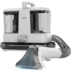 RYER Vlekkenreiniger Compact - Tapijtreiniger - 2 Opzetstukken - Meubelreiniger - Bank Reiniger Machine - Zetelreiniger