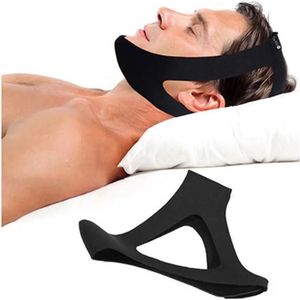 STEGGER - Anti-Snurk Band - Anti snurk - Snurk Band - Anti Snurk Band Zwart