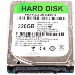 320 GB Harde Schijf Sata 2.5 Inch Mechanische laptop Hdd 8Mb Cache 5400Rpm Snelheid Harde Schijf Voor Laptop