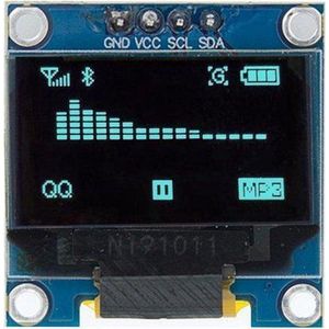 OTRONIC® Mini OLED display blauw 0.96 inch 128x64 I2C